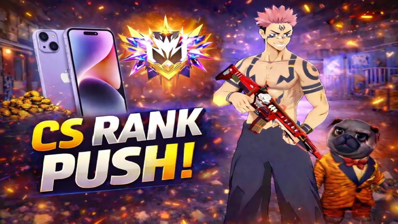 Free Fire Live Today | Intense Ranked Push 💪 | Headshot King Returns! #Shorts #FreeFire