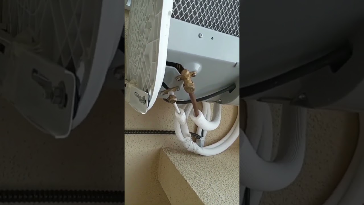 tubula&ccedil;&atilde;o de ar condicionado congelando
