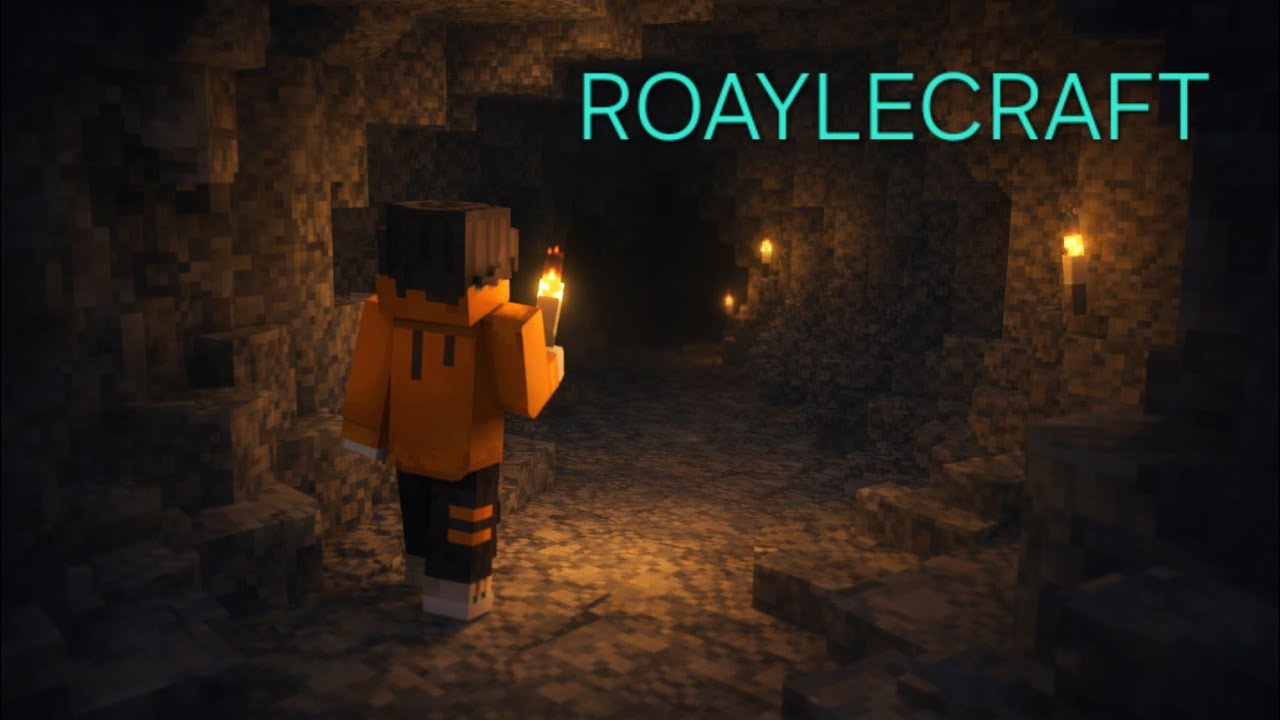 دخلت إلى الكهف لأول مرة Roalecraft _ep 5