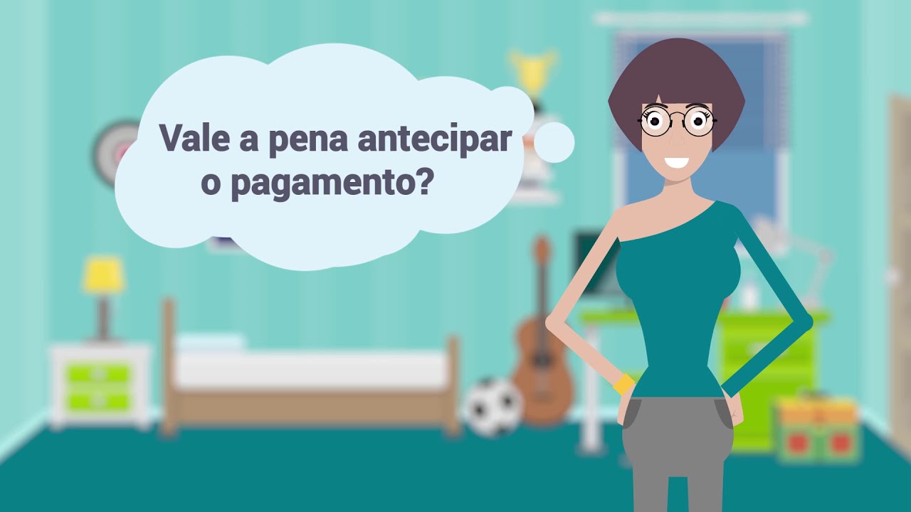 14. Vale a pena antecipar o pagamento?