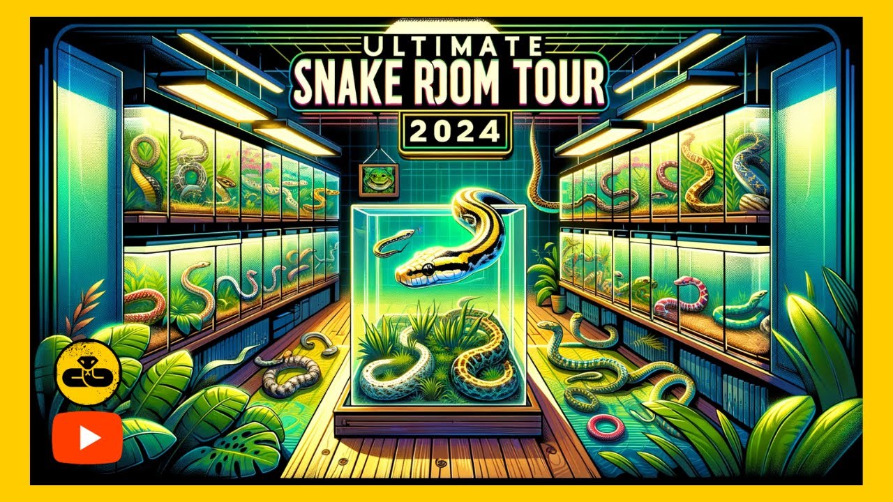 Ultimate Snake Room Tour 2024!