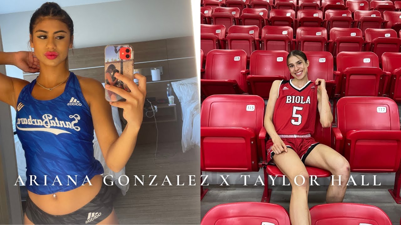 D1 TRACK VS. D2 BASKETBALL DAY IN THE LIFE | Ariana Gonzalez & Taylor Hall