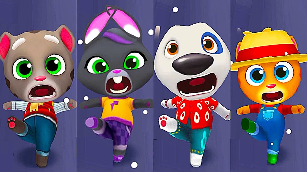 Funny Fails - Talking Tom Gold Run Gameplay | Talking Tom Gameplay 2026