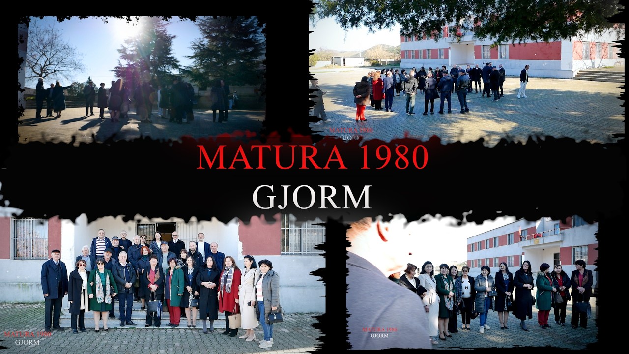 Gjorm. Matura 1980.   Shkolla 