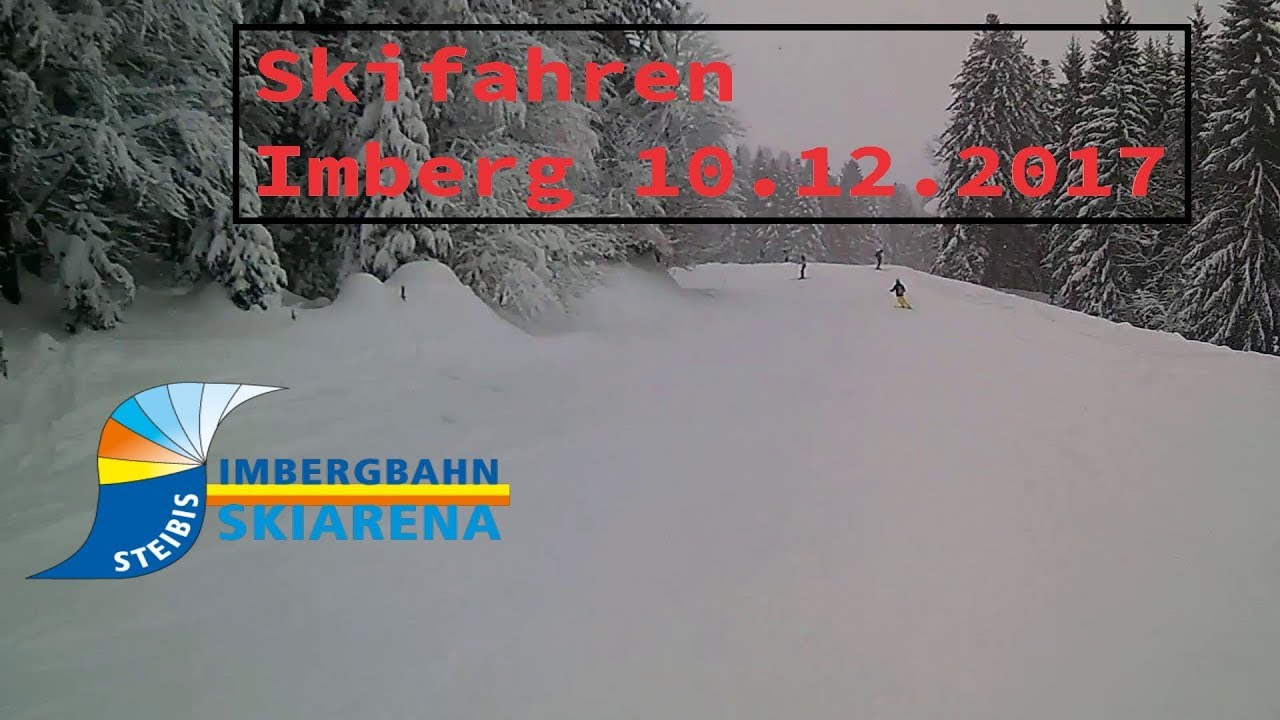 Skifahren Oberstaufen Imberg |HD| 10.12.2017