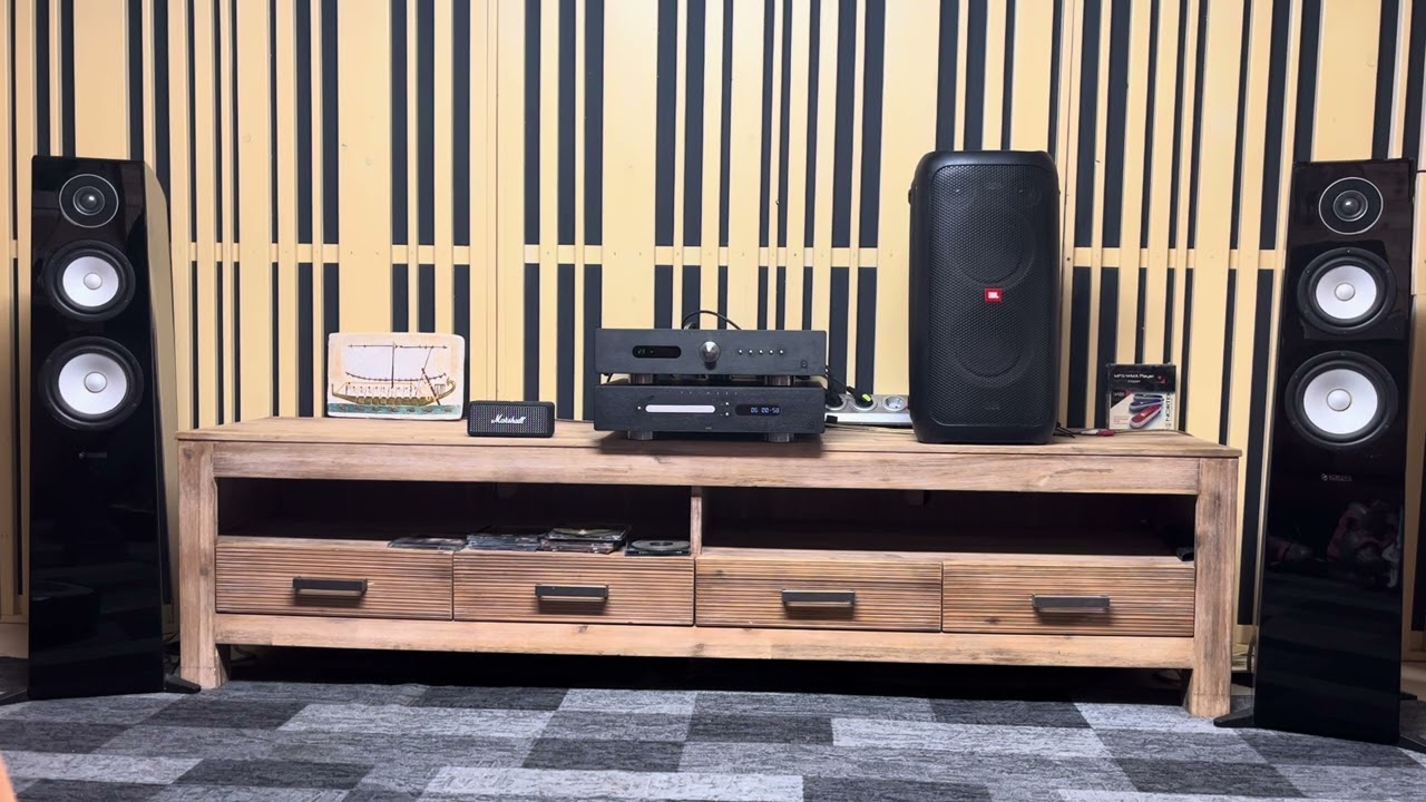 Primare I21+Primare Cd22 + Yamaha Ns F700 + Also Sprach Zarathustra