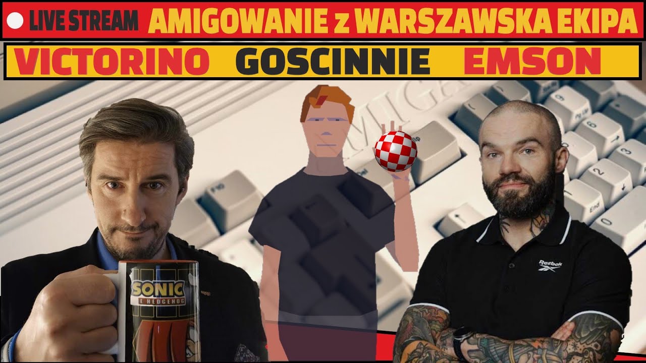 LIVE - AMIGA z Warszawiakami - nasze ulubione gry 🔥🔥🔥@Victorino_PL