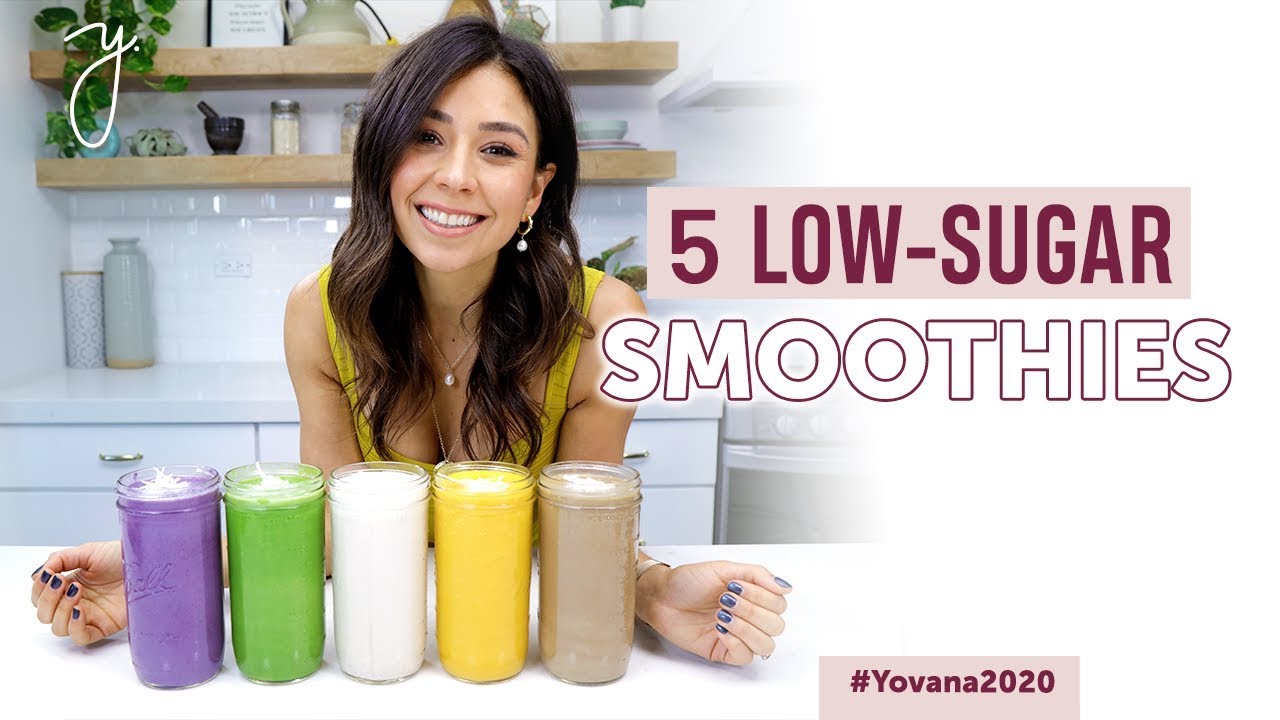 5 YUMMY LOW SUGAR SMOOTHIES 🍏 I Day 7 #Yovana2020