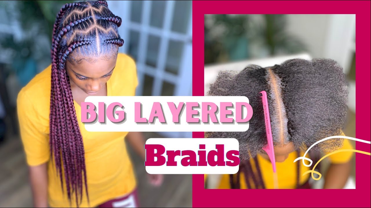 “I Want Layers” Zig-Zag Part Braids