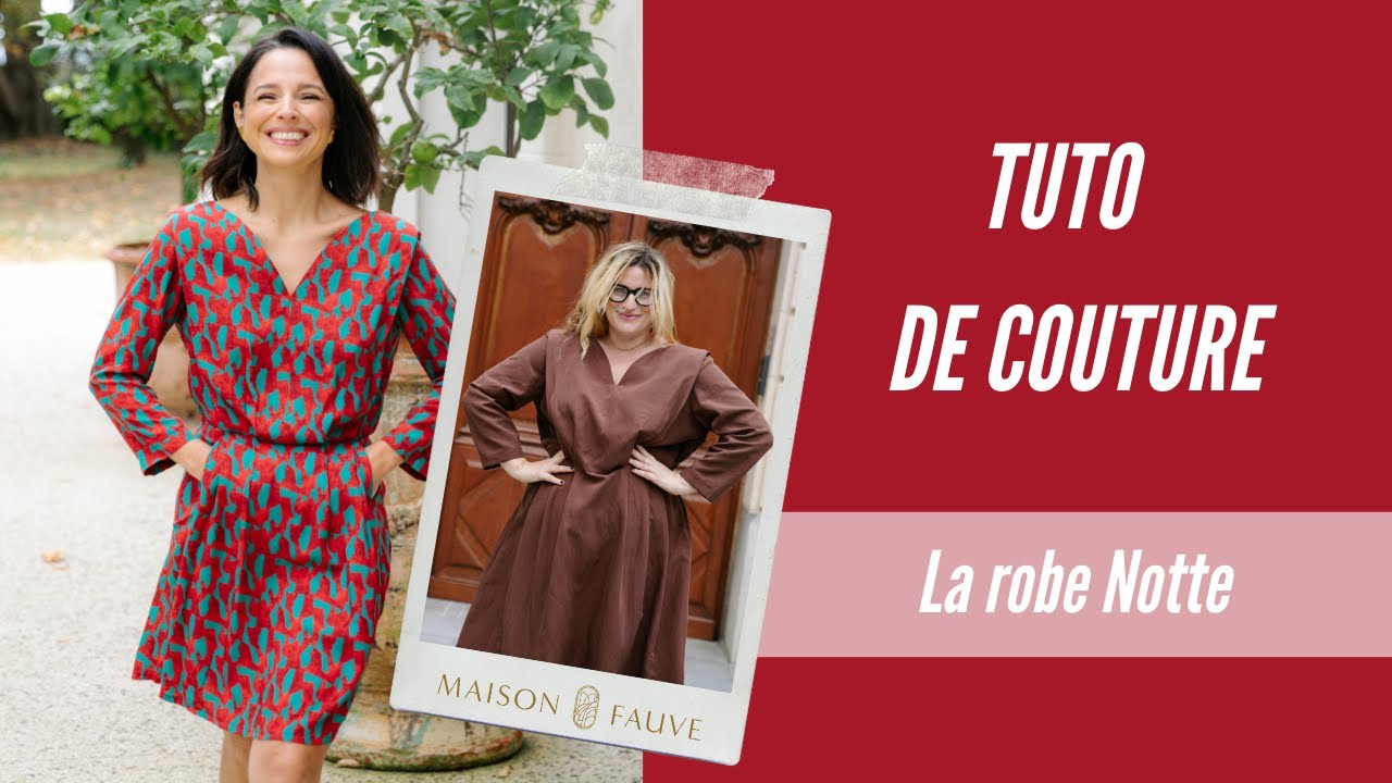 Tuto Patron Couture 🎄 La robe Notte