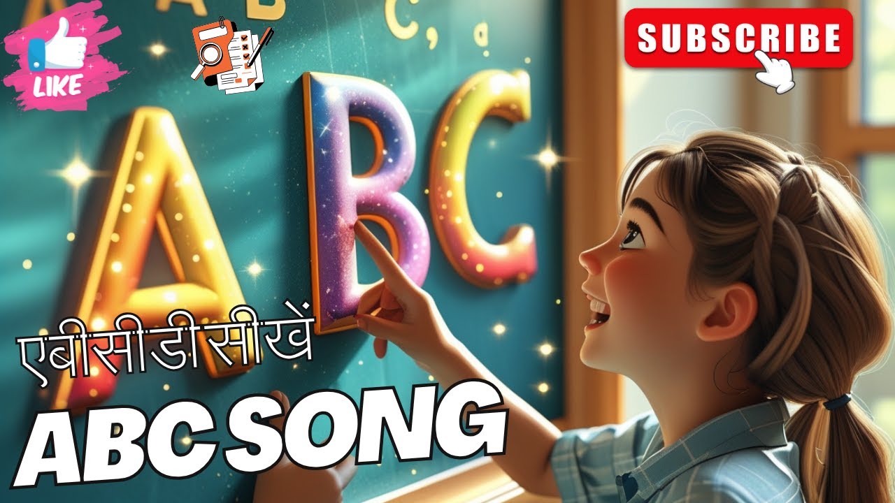 ABCD Kids Learning | Magic ABC Song | एबीसीडी सीखें | ਏਬੀਸੀਡੀ ਗਾਣਾ | Fun Alphabet Song for Kids!