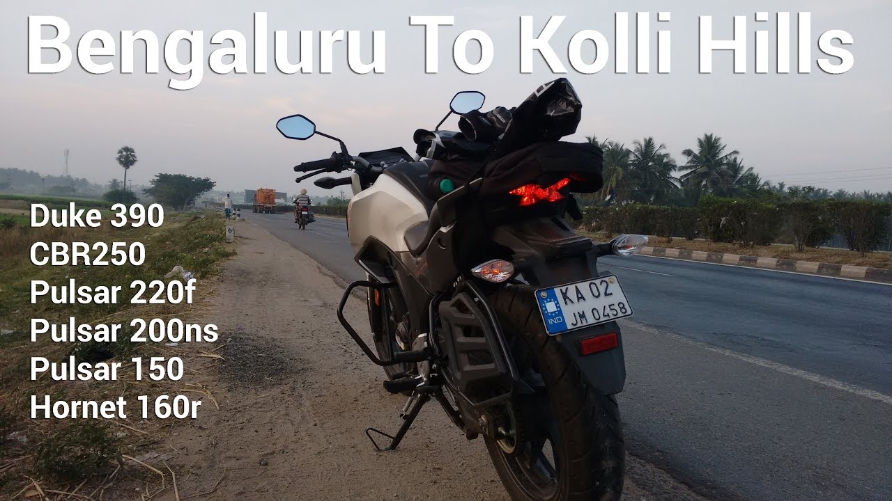 Bengaluru to Kolli hills(Kollimalai) | 70 Hairpin Bends | Honda Hornet 160r
