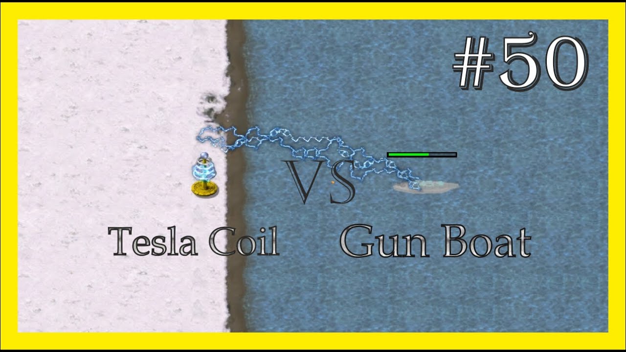 [VS Series] C&C Remastered: Red Alert | Tesla Coil VS Gun Boat- Ep. #50