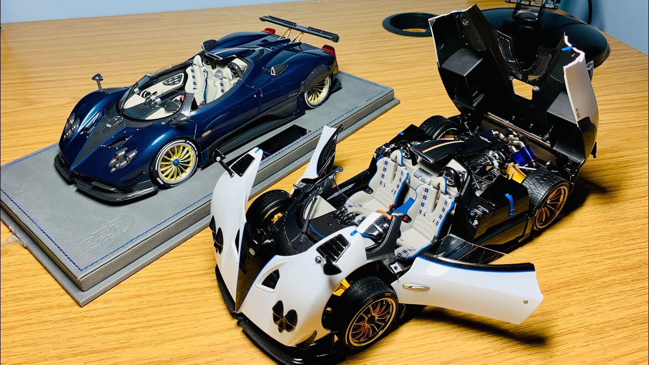 Смола BBR против литья под давлением ЖК-дисплея! Видео СРАВНЕНИЯ Pagani Zonda HP Barchetta!