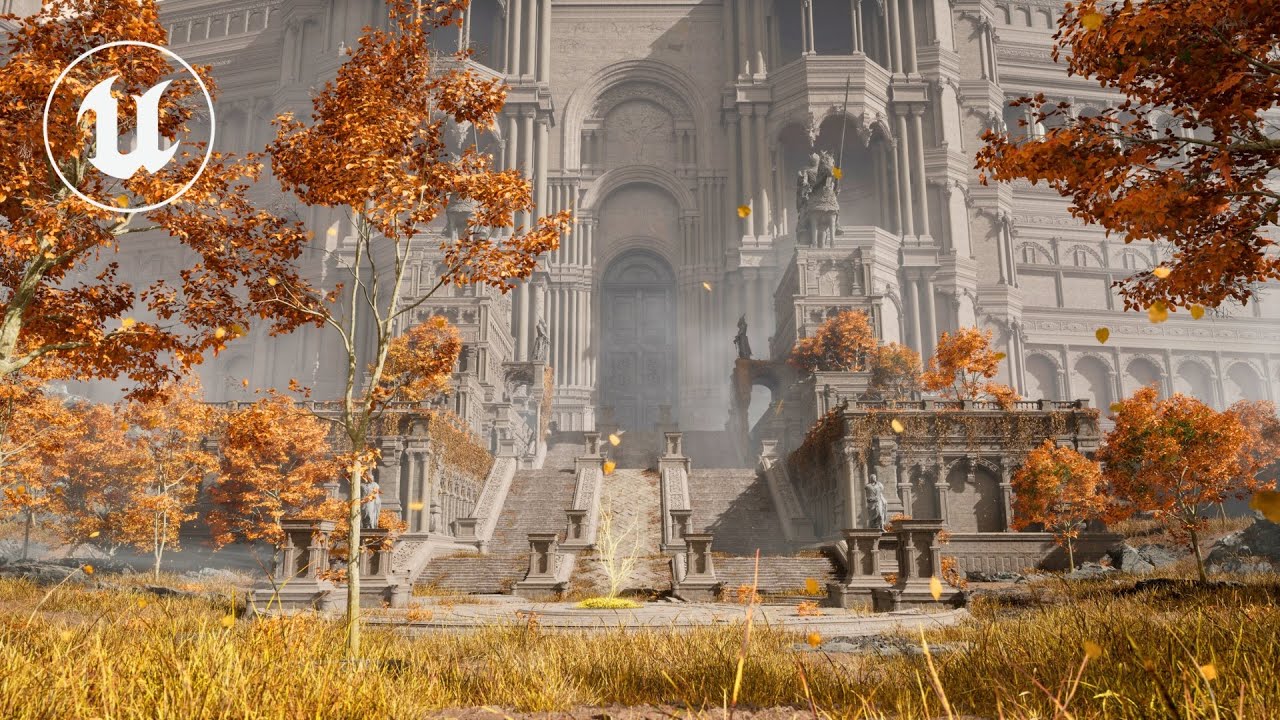 Как я создал среду Elden Ring в Unreal Engine 5