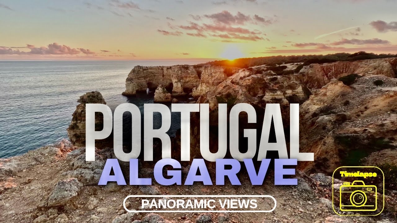 Algarve, Portugal - 4K Timelapse Panoramic Views