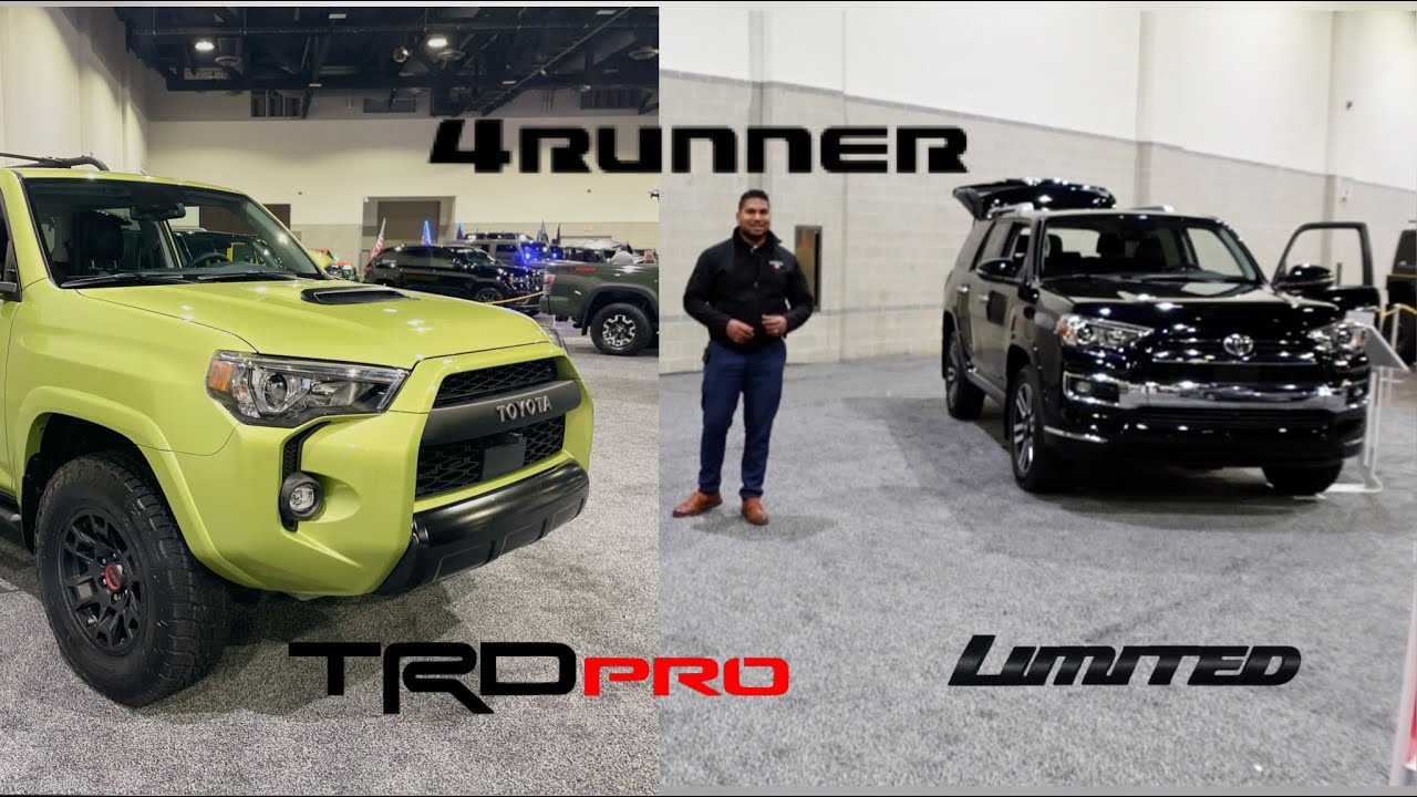2022 Toyota 4runner TRD Pro vs 2022 4runner Limited Review - Reseñas | Tito Toyota