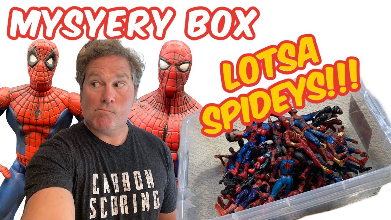 Загадочная коробка Marvel Legends — редкие фигурки Человека-паука!