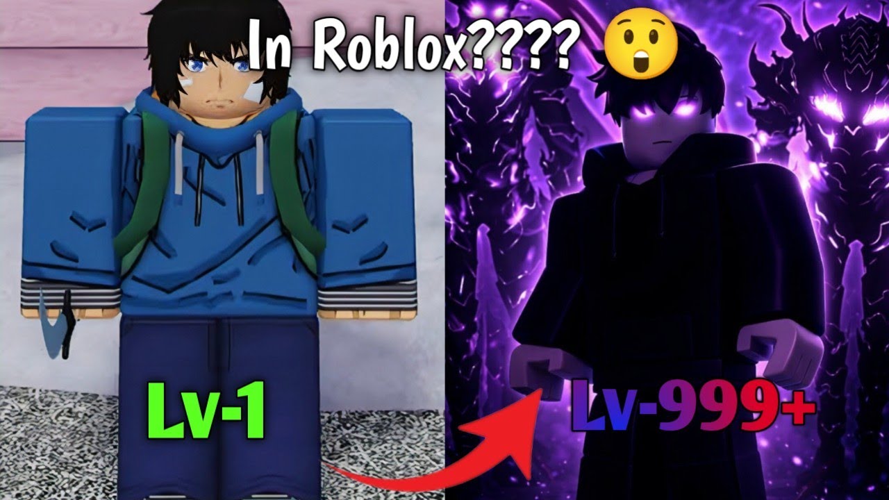 I played Roblox as Jinwoo Sung 😲😲🫡🫡🔥 #minecraft #gaming #roblox #sololeveling 