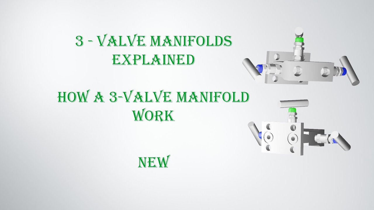 A 3-valve manifold explained | 3- valve manifold operation | putting into service , out of service|