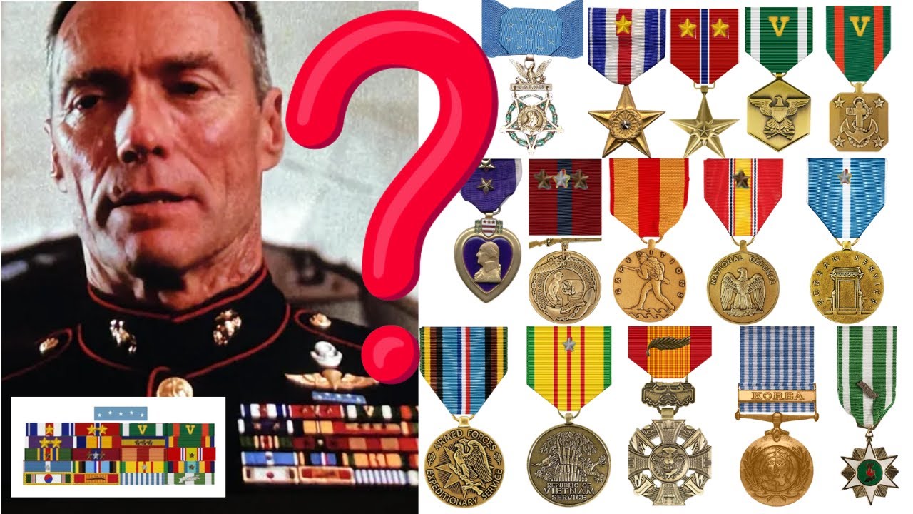 What Are The Military Medals of Gunnery Sergeant Highway?
