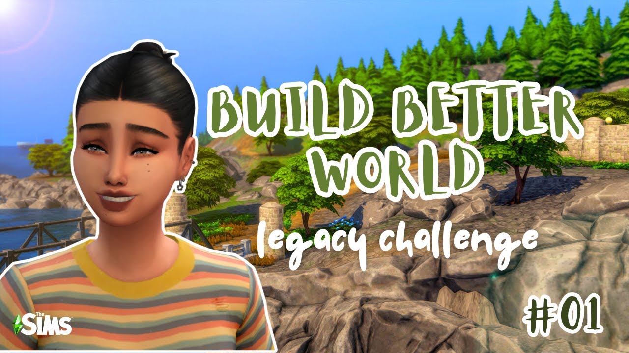 EP.1 – Planter la première graine 🌱 | Build a Better World Legacy (Sims 4)
