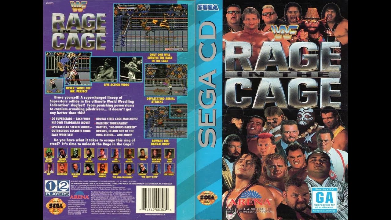 WWF Rage in the Cage (Sega CD) - 