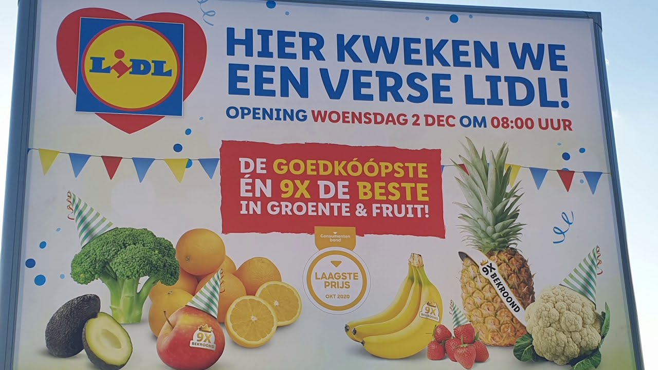opening Lidl de Lier - 02 dec 2020