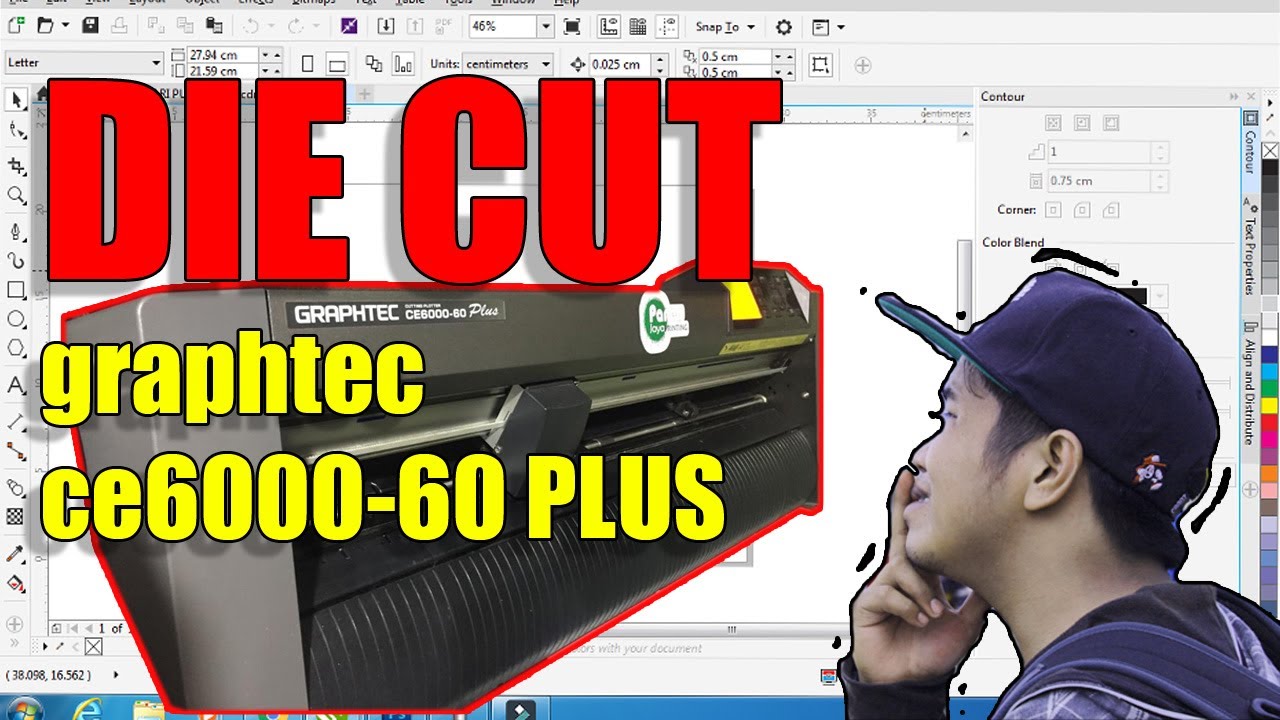 INI DIA Die cut MESIN GRAPTHEC CE6000 – 60 Plus