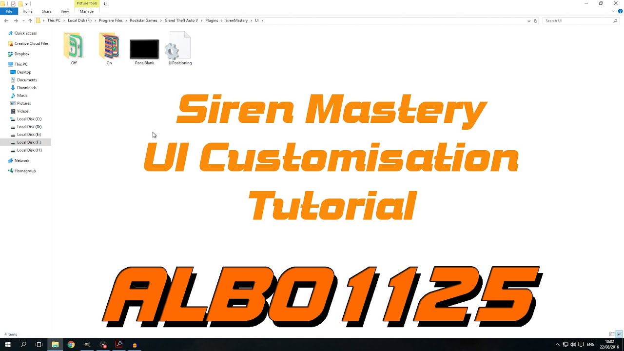 Siren Mastery UI Customisation | Tutorial | Albo1125