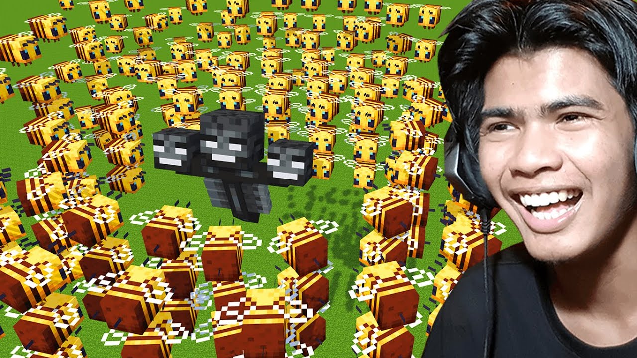Wither VS 1,000 Bees