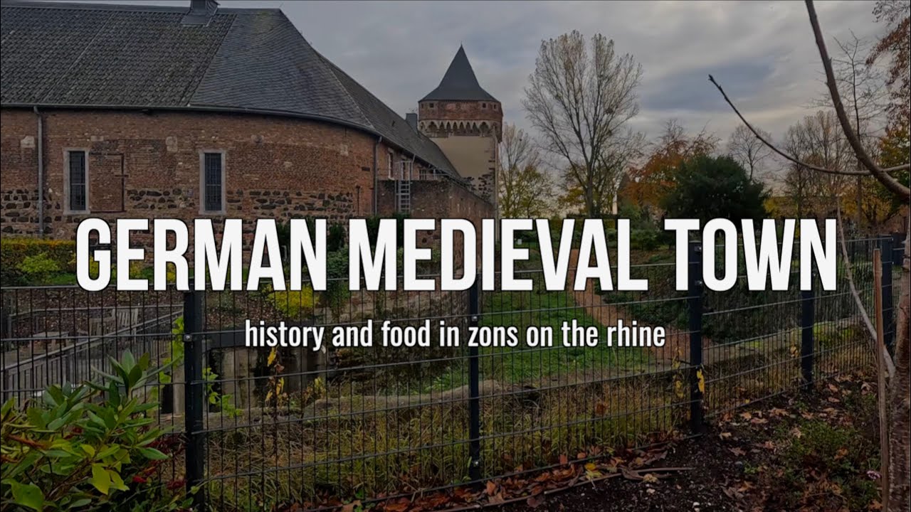 German Medieval Town on the Rhine 🏰 A Day in Zons