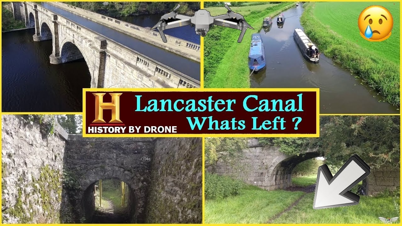 🌍 The Lancaster Canal..Cut up and left to Die !!..Tewitfield and beyond. History by Drone 🌍