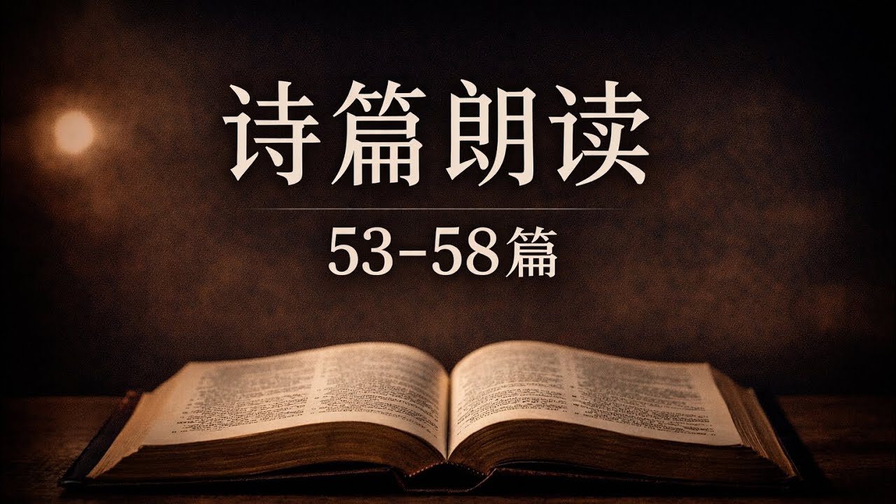 Psalms 53–58｜诗篇 53–58 篇｜圣经朗读