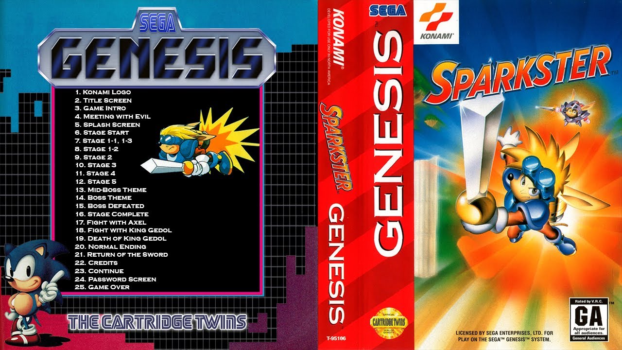 Sparkster - SEGA GENESIS OST