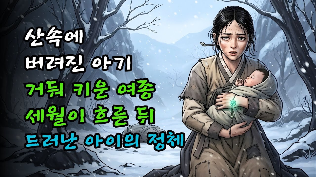 산속에 버려진 아기를 거둬 키운 여종, 세월 뒤 드러난 아이의 정체는? | 야담·민담·전설