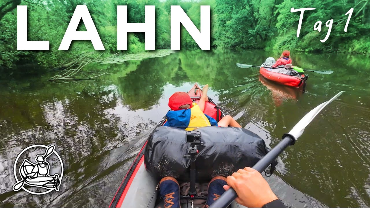 Geht das gut? Alleine mit 2 Kindern und 2 Booten auf der Lahn (Tag 1)