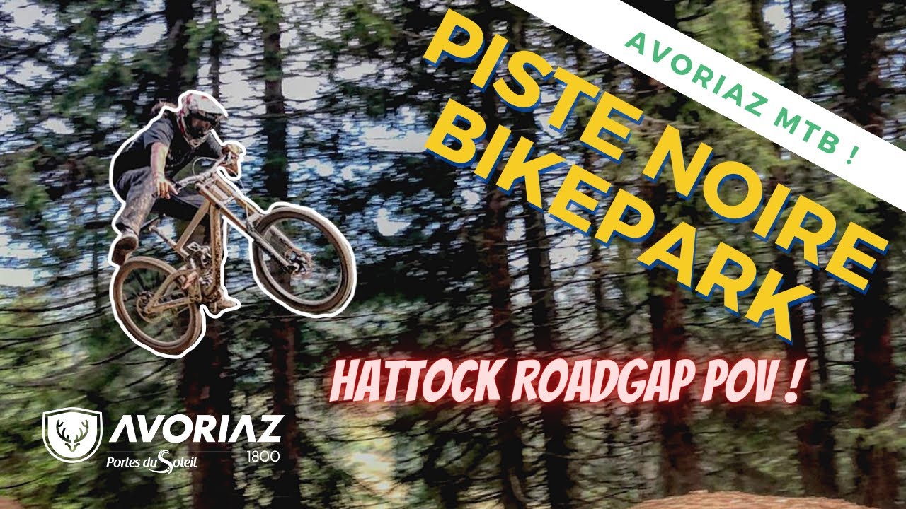 Piste Noire Bikepark Avoriaz cam&eacute;ra embarqu&eacute;e