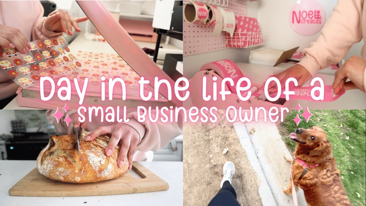 Day in the Life of A 25 Year Old Small Business Owner | Behind the Scenes of a Small Business Owner