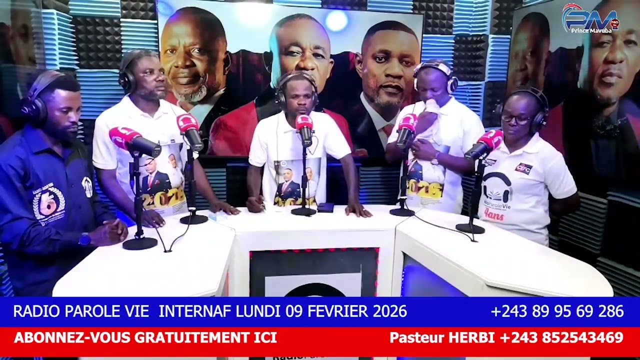 RADIO PAROLE VIE INTERNAF DE CE  LUNDI 16 FEV 2026