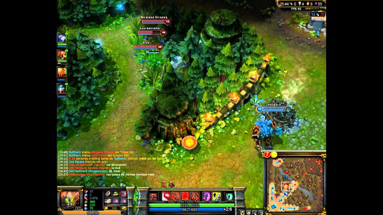 League of Legends - Partida Completa 01 [Narrado e Comentando em Portugues Brasil PT-BR]