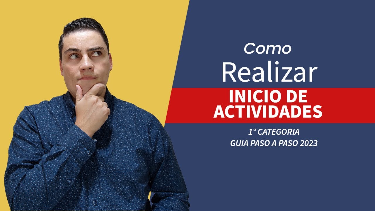 como Realizar [INICIO DE ACTIVIDADES] en SII 2023✅  | TUTORIAL PASO A PASO