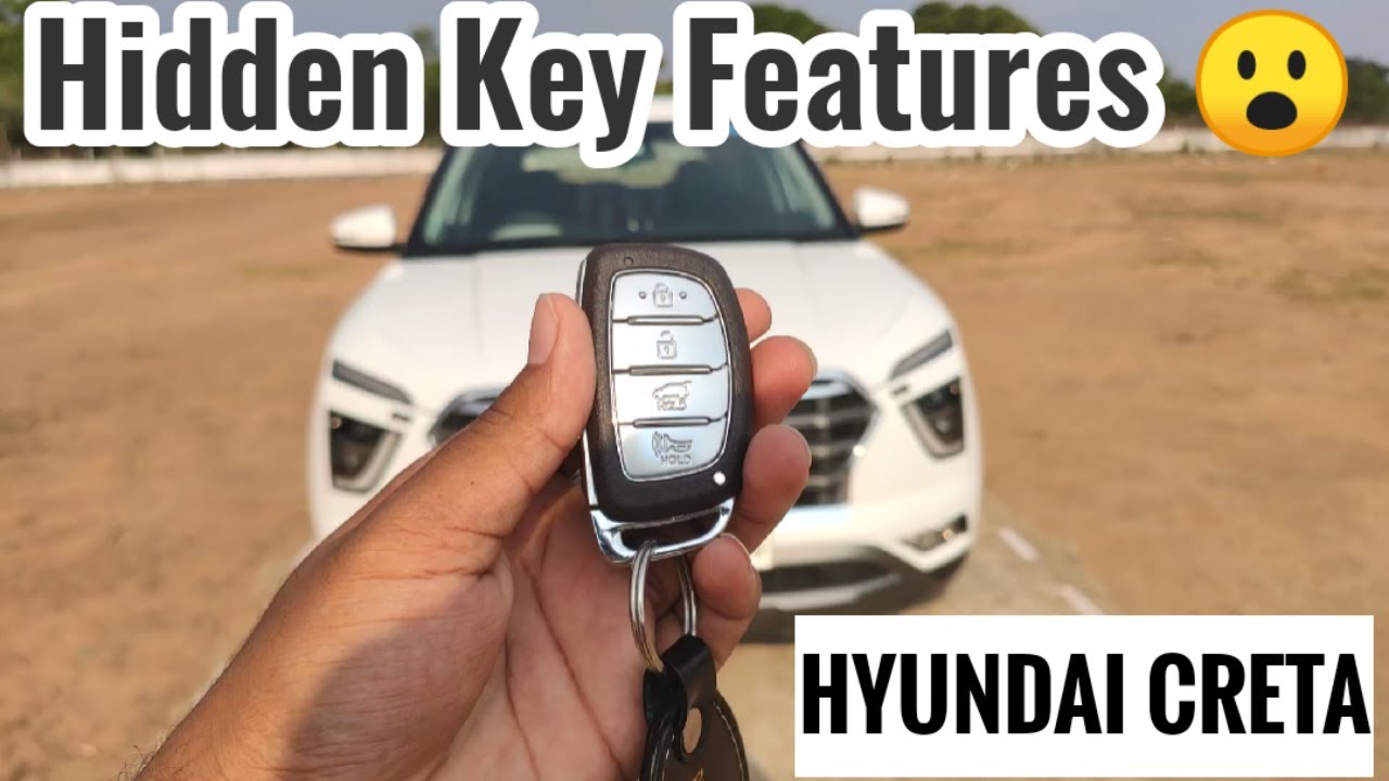 Hyundai Creta 2021 Smart Key Features 😍 | Key Hidden Features 🔥🔥 | Horn Sound Mute While Lock.