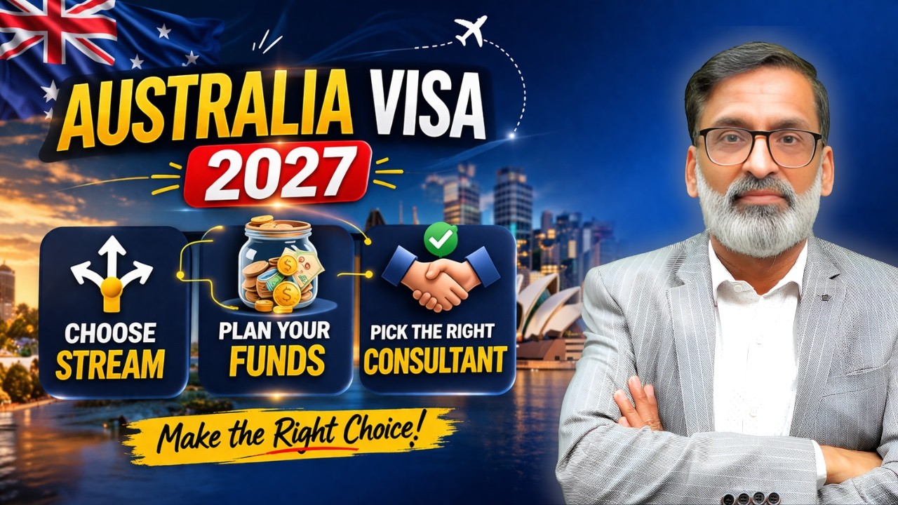 Australia Visa 2027: Choose a stream, funds, & consultant wisely.