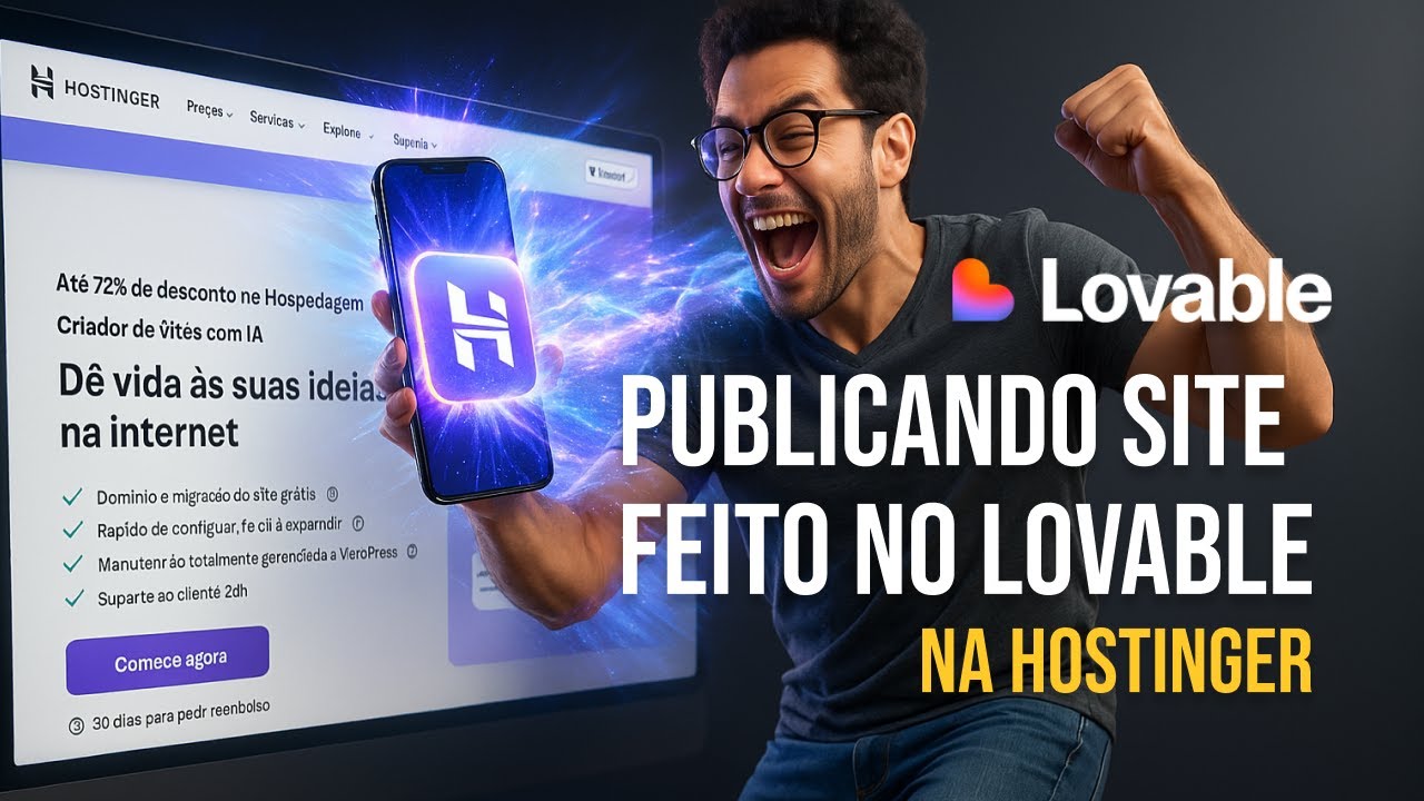Hospedando site feito no Lovable na Hostinger