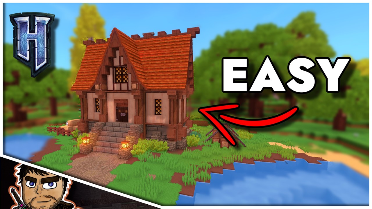 Easy Survival House | Hytale Building Tutorial