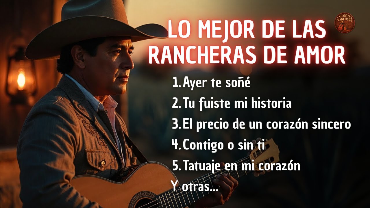 Las Mejores Rancheras de Amor • Mix de Clásico Mexicanos