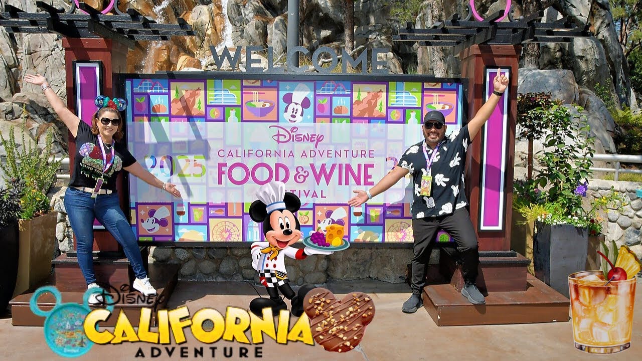 Sabores Mágicos: Explorando el Festival de Comida y Vino en Disney California Adventure🍷✨