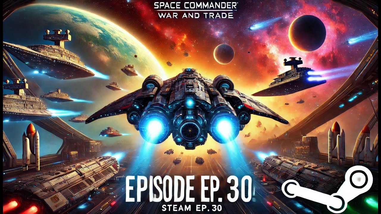 Exploring the Galaxy! 🛰️ Space Commander: War and Trade (Steam Ep. 30)
