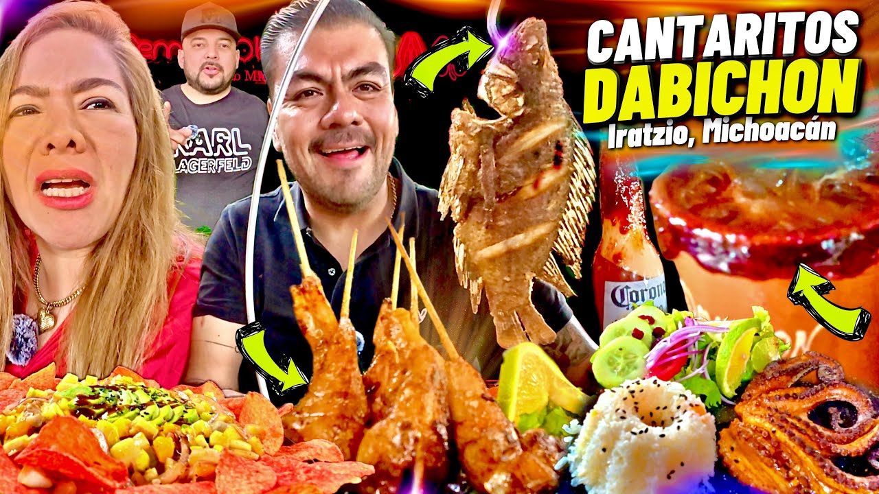 los CANTARITOS y MARISCOS más sabrosos de Iratzio Michoacán | DAVICHON